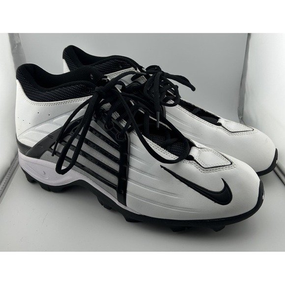 Nike Cleats - Size 14 - Black &‎ White - 302897